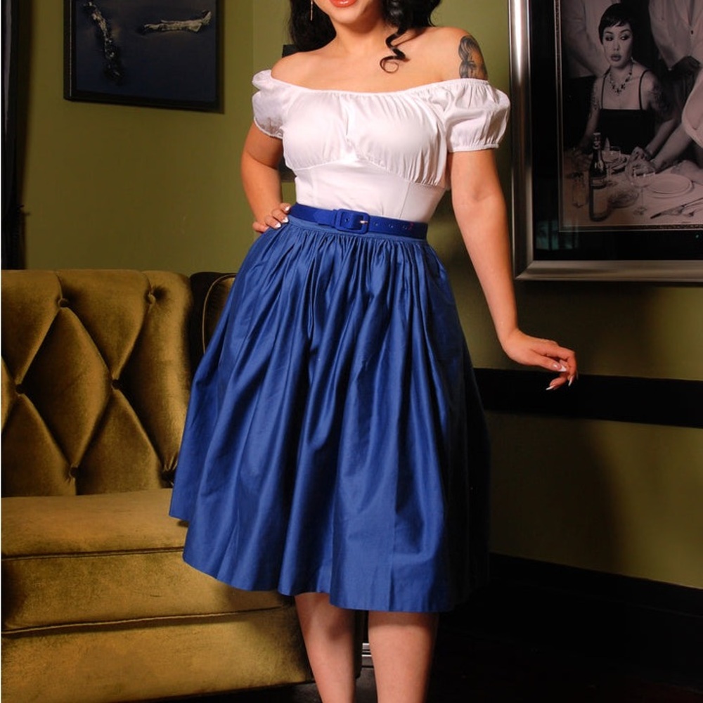 PUG Bella Skirt in Royal Blue EUC